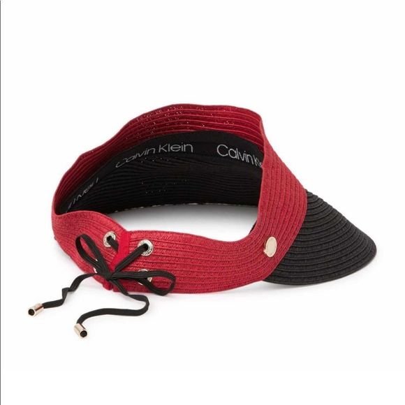 CALVIN Klein Tie-Back Visor - Picture 2 of 7